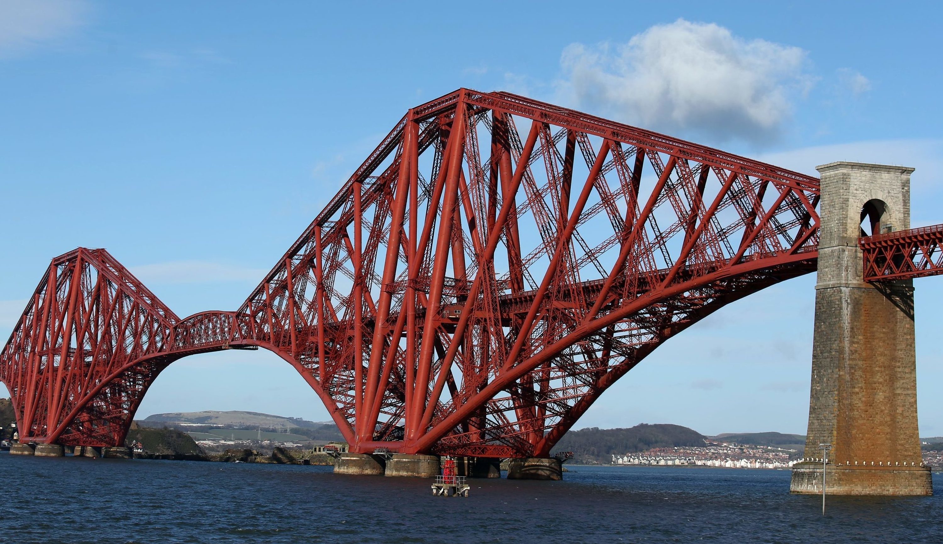 The hotel has views over the Forth Bridge, which is a World Heritage Site.