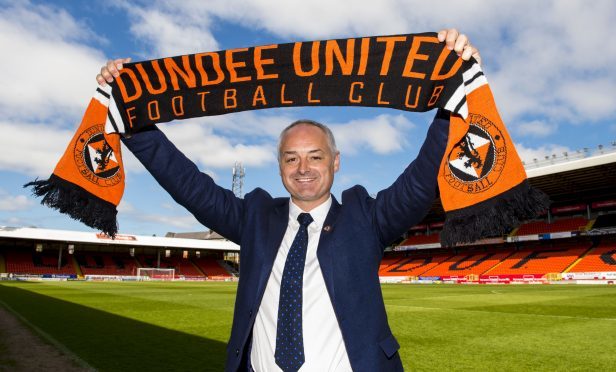 A happy Ray McKinnon on the day of his appointment.