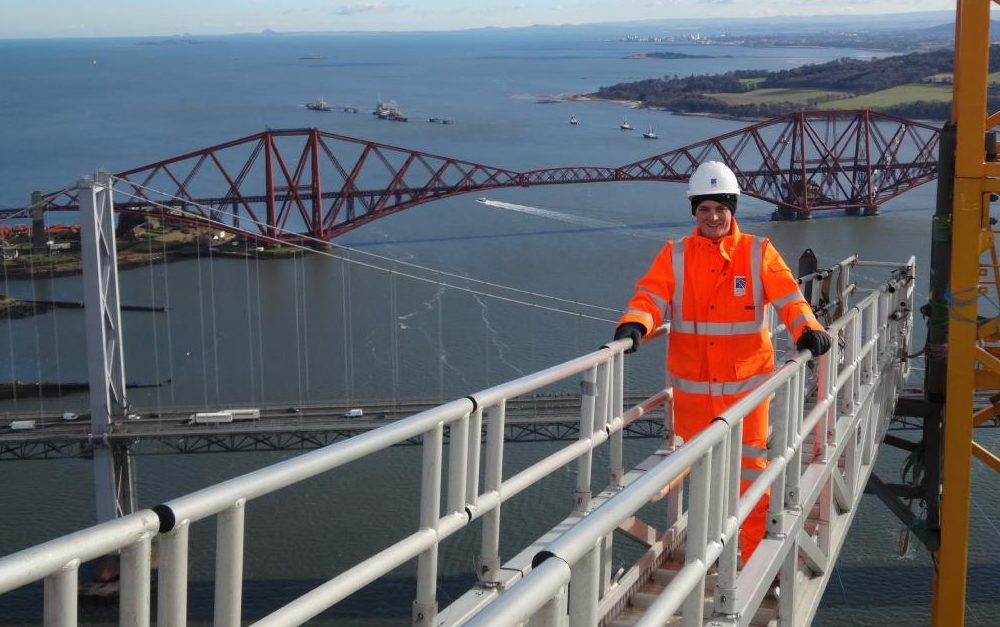 Paul worked on the Forth replacement crossing.