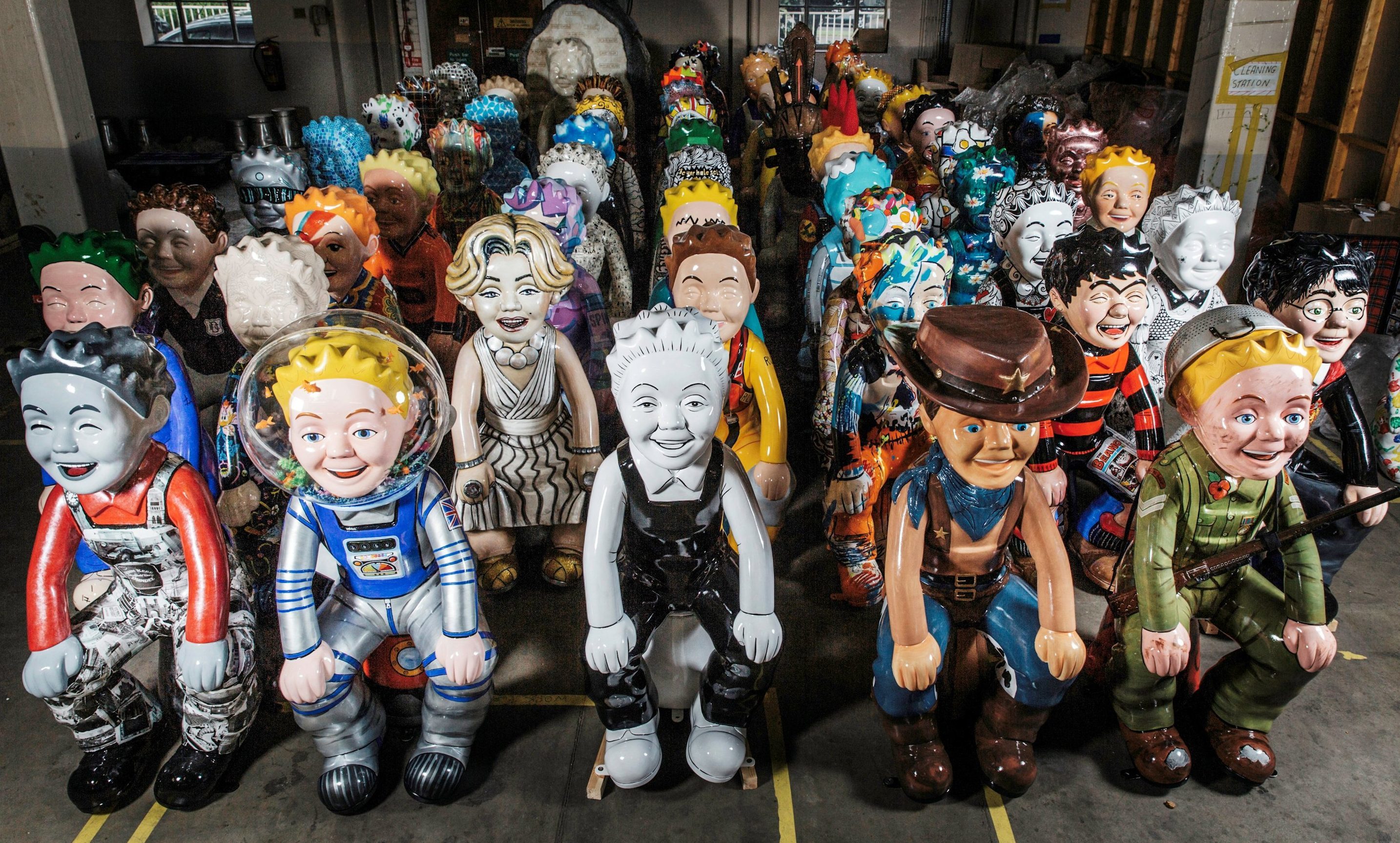 The Oor Wullie army.