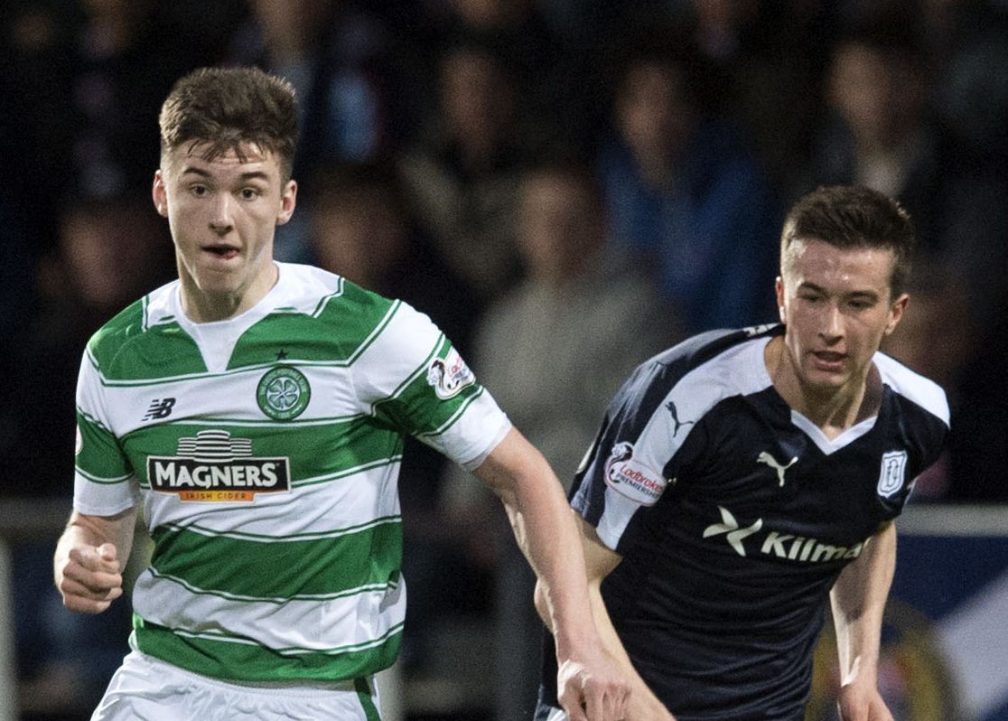 A Dundee v Celtic game at Dens.