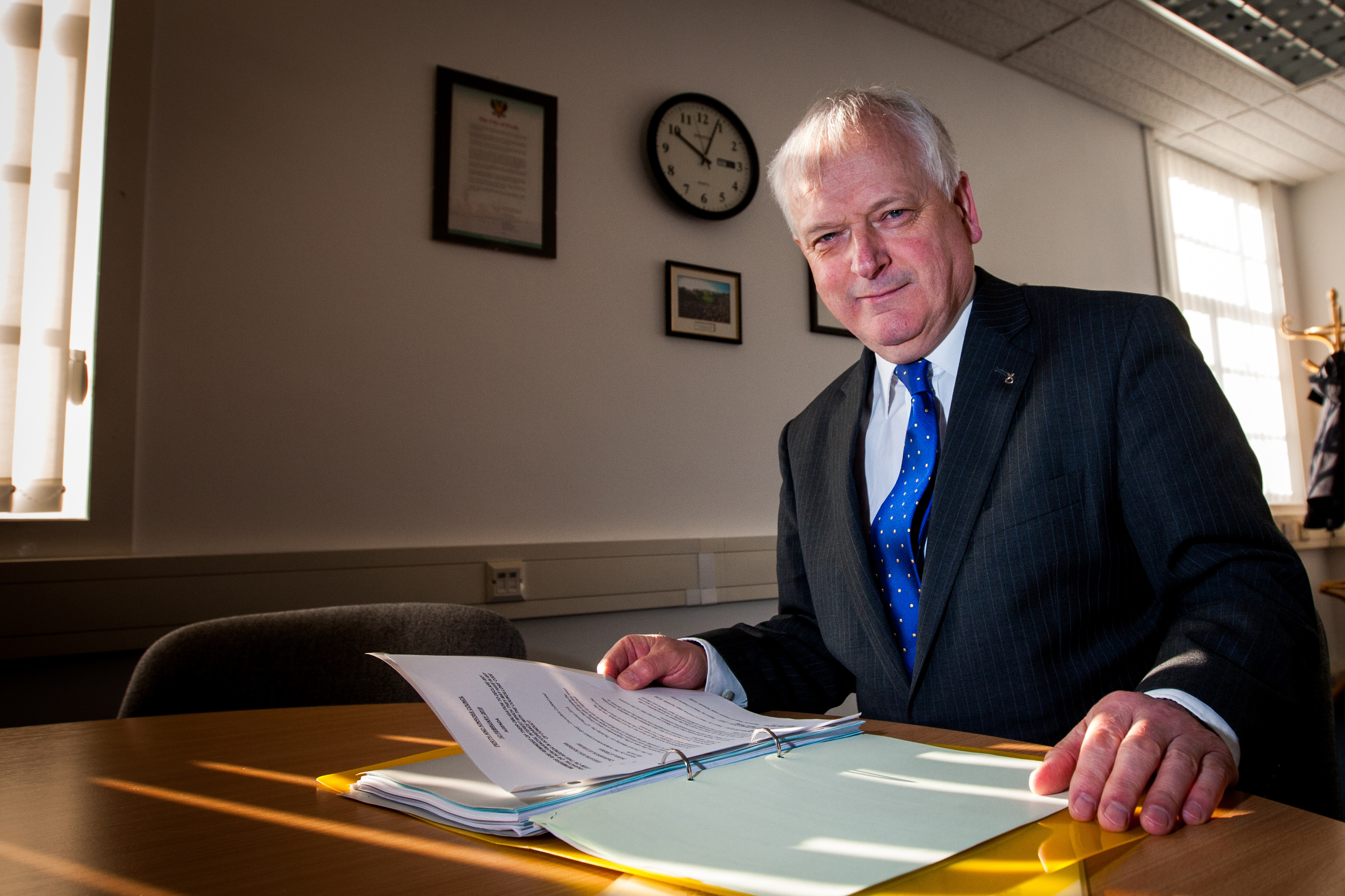 Ian Miller, Perth and Kinross Council leader.