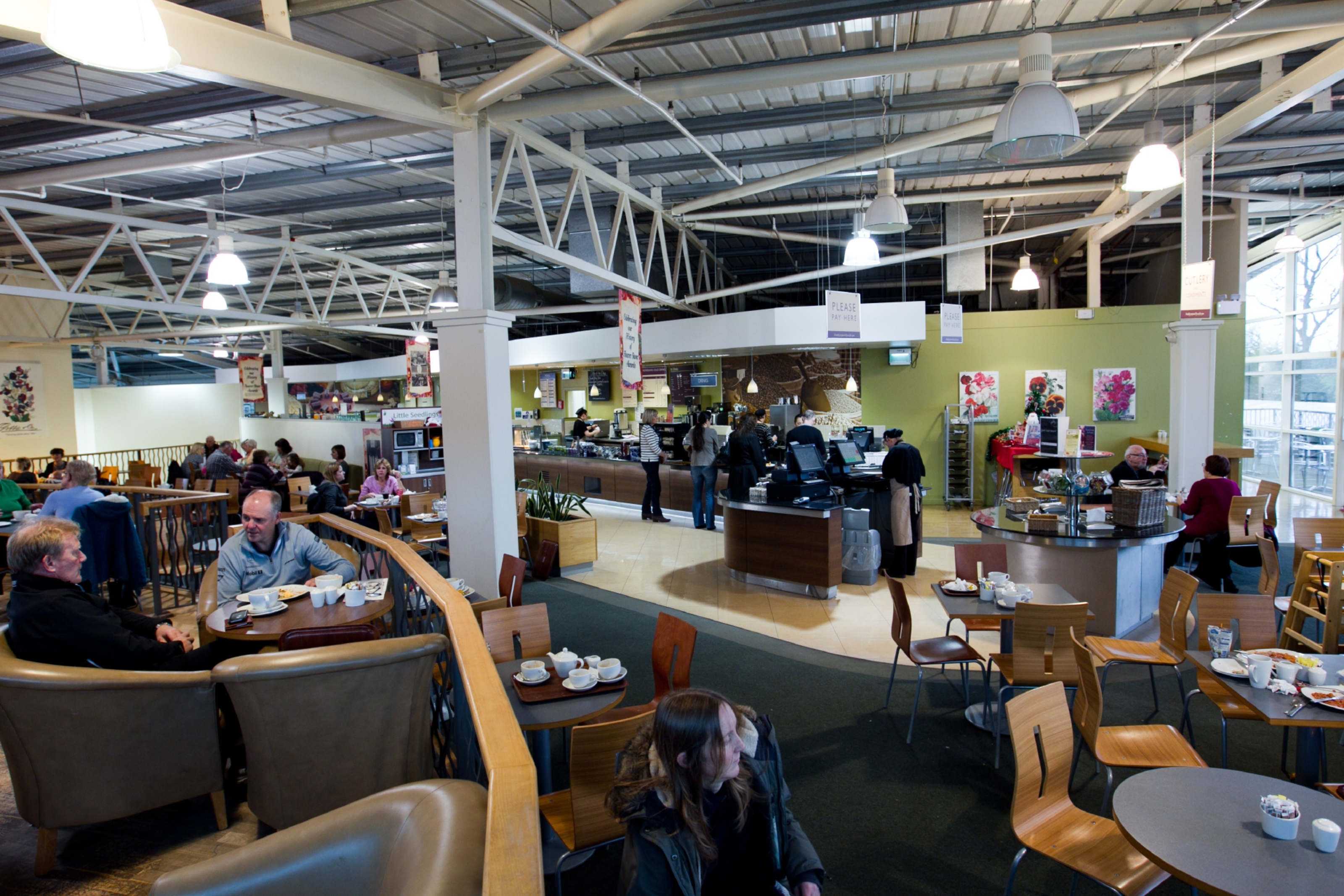 The popular cafe at Dobbies garden centre in Dundee