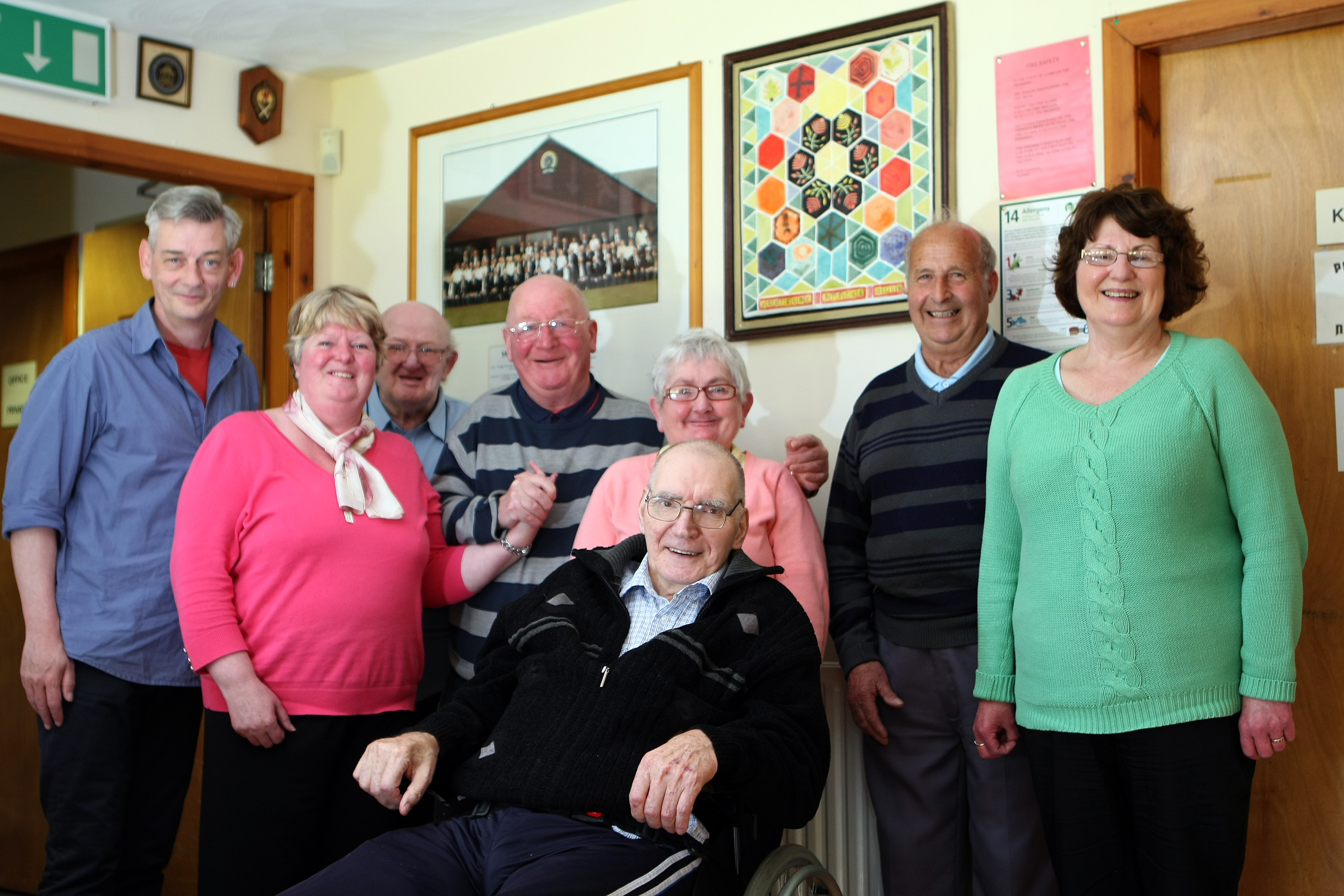 The cash will be used to help members of Montrose Stroke Club.