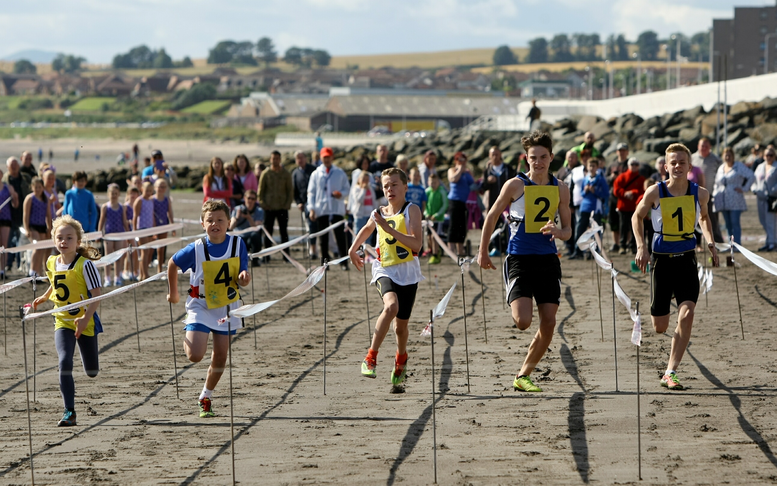 Kirkcaldy Beach Highland Games in 2015.