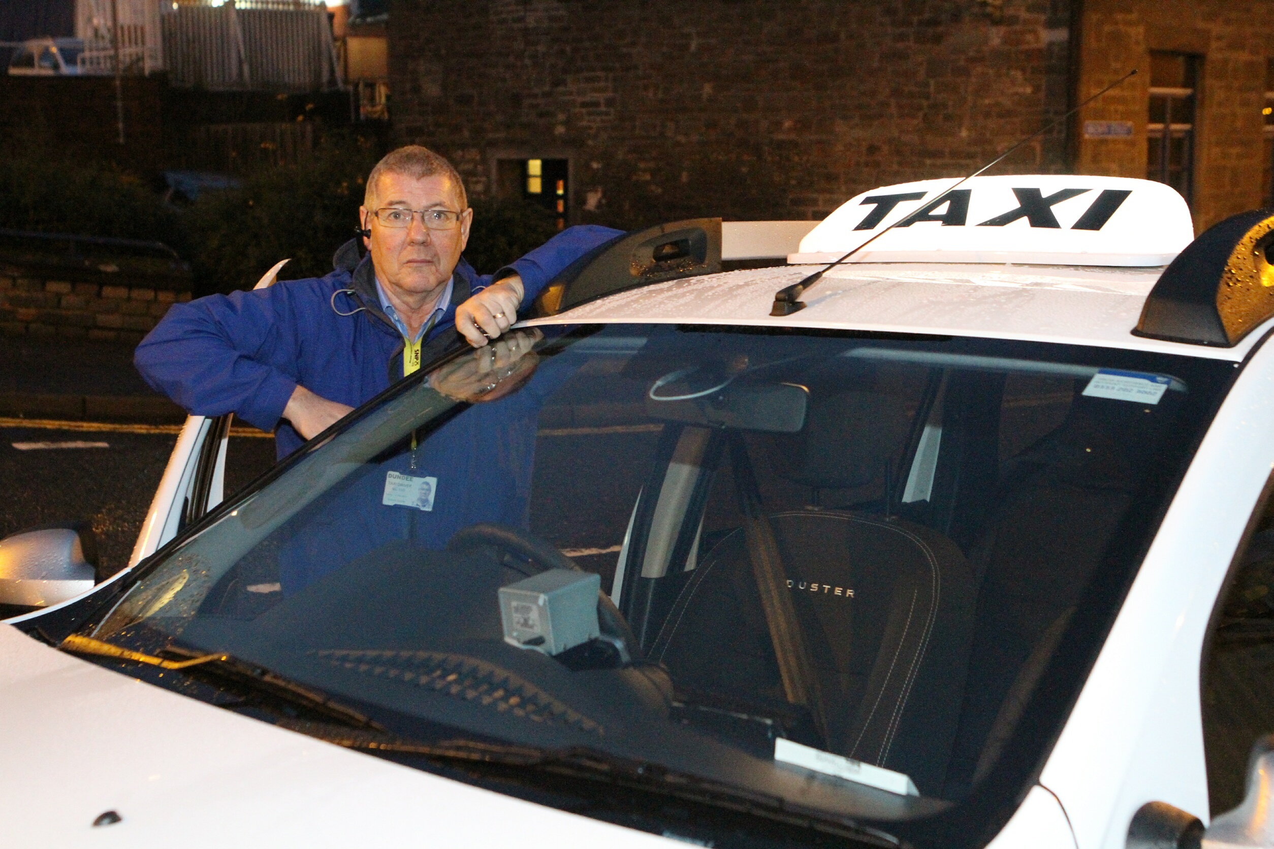 Dundee Taxi Association chairman Graeme Stephen.