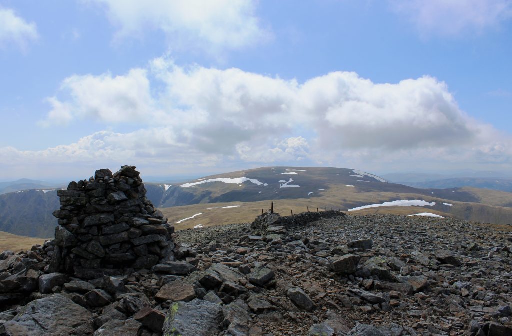 Glas Maol from the summit of Cairn of Claise