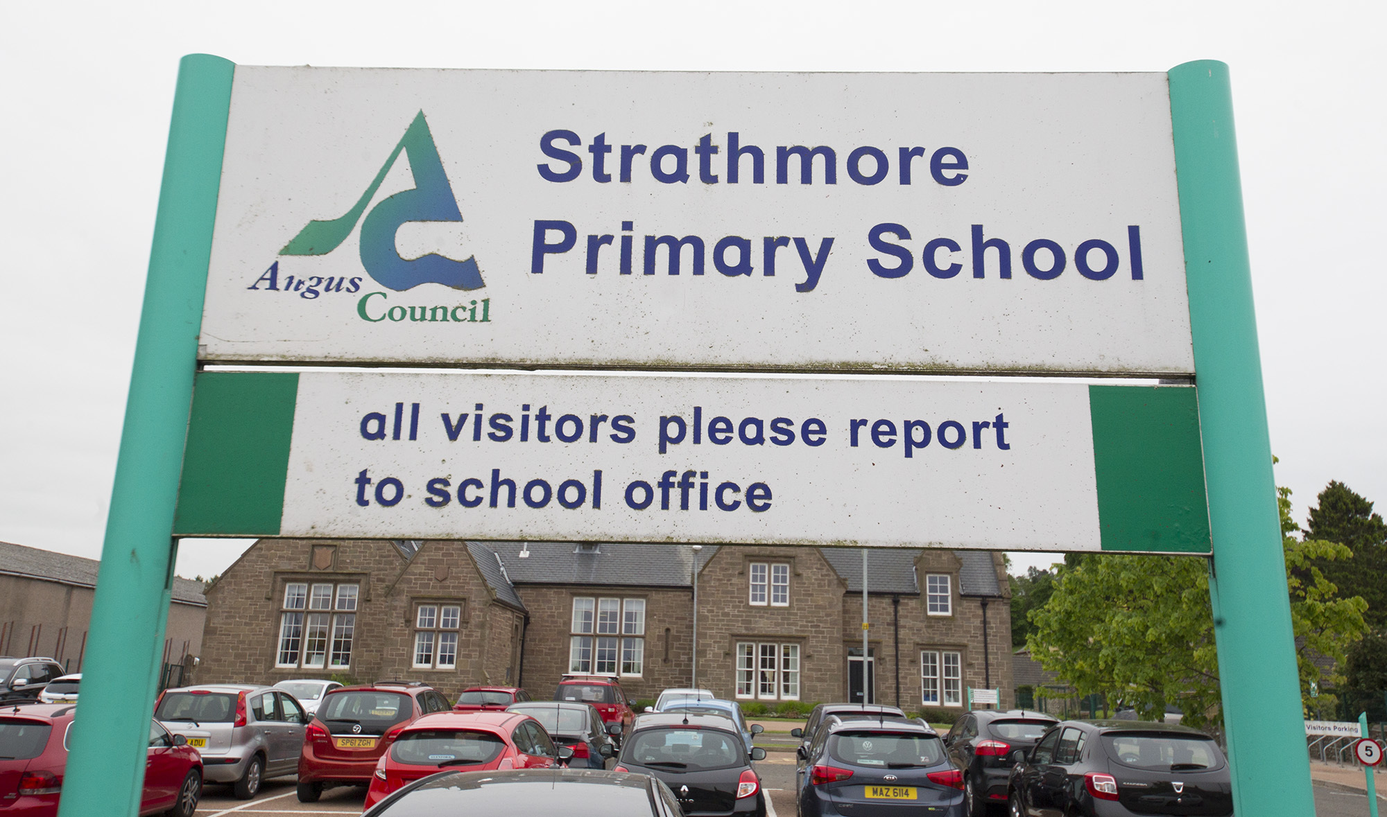 Strathmore Primary School's nursery received a glowing report in 2016 - but demand is high for places across Forfar