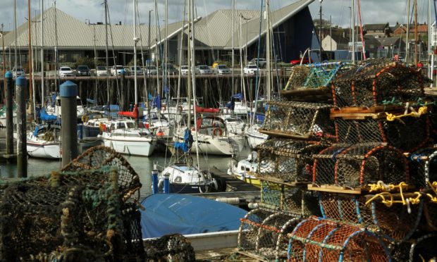 People have been warned against heading to popular spots like Arbroath harbour.