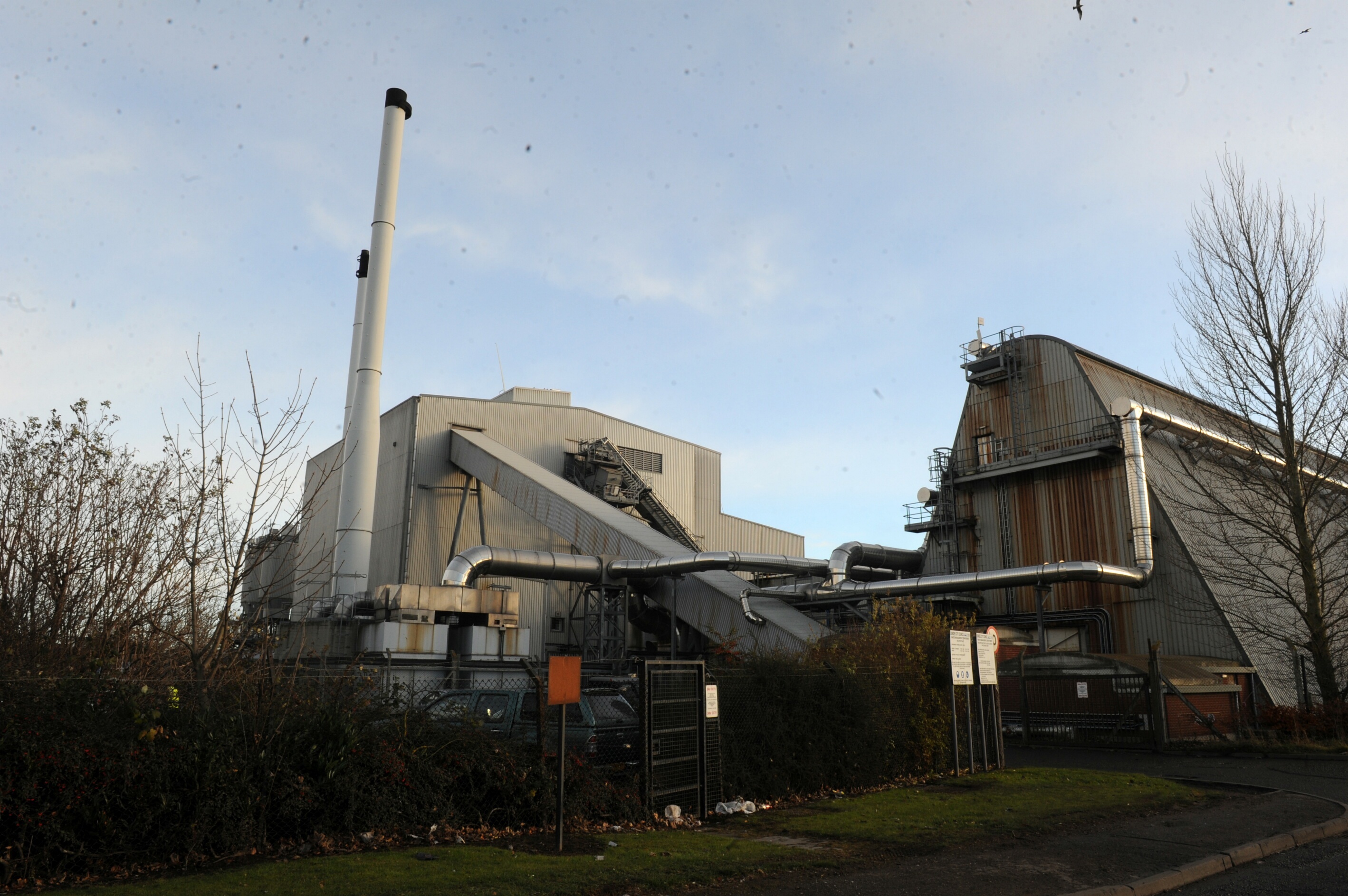 The DERL incinerator at Baldovie.