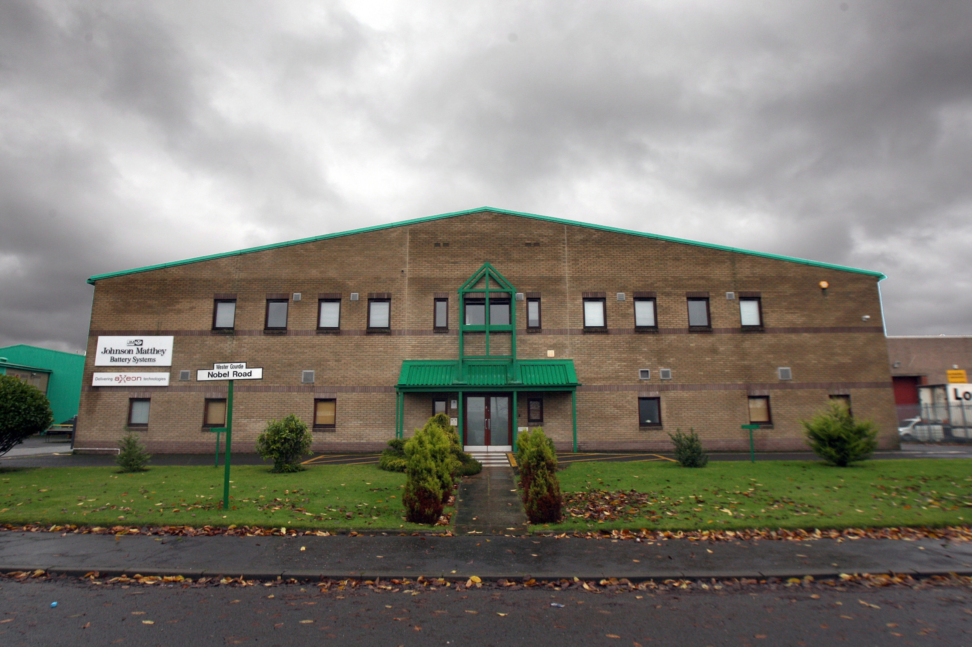 The Johnson Matthey Battery Systems site in Dundee which is closing in August.