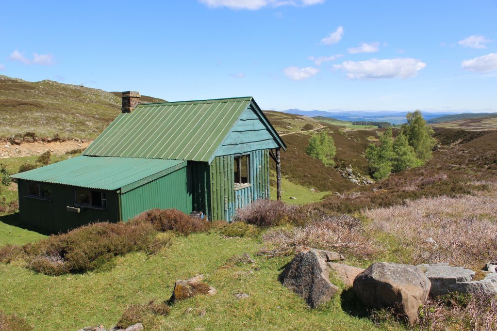 3. Estate hut overlooking Urlar Burn - James Carron Take a Hike June 18