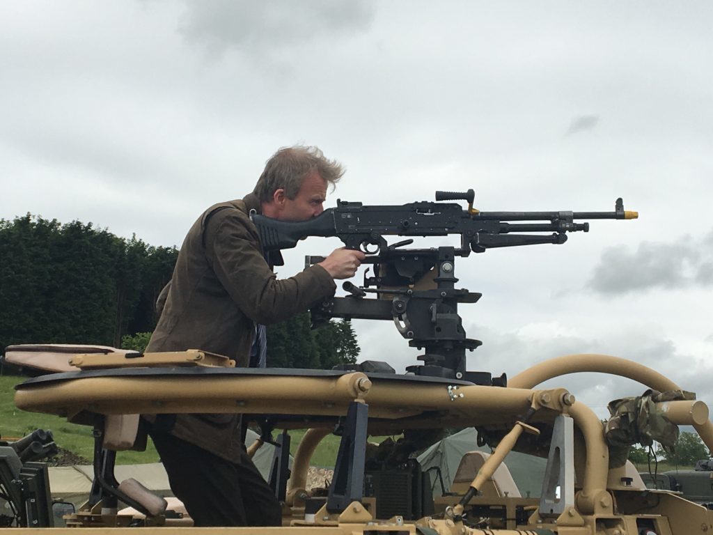 The Courier's Michael Alexander gets to grip's with the Jackal's weaponry