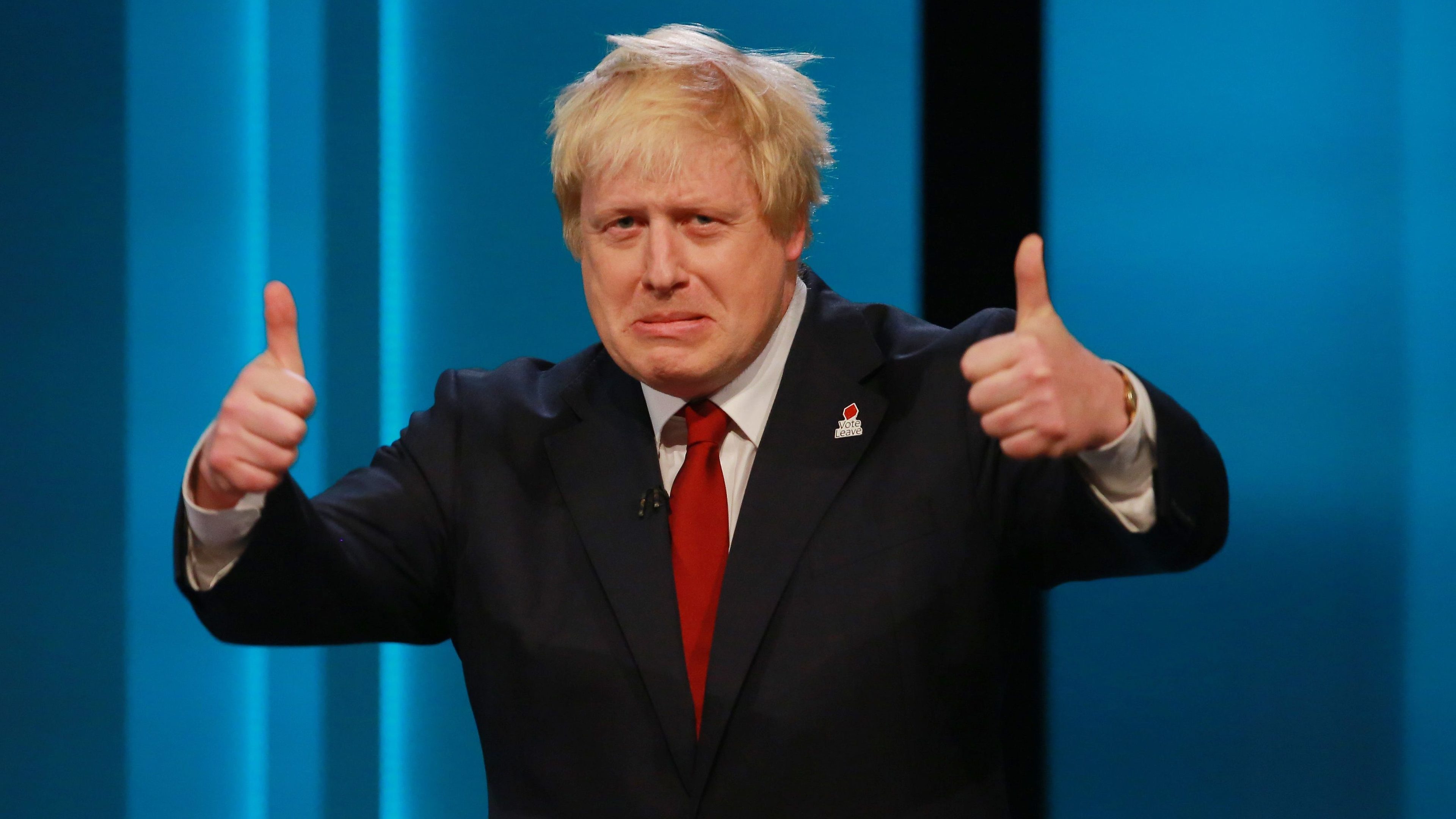 Boris Johnson: a maverick pipe major, twirling his baton to a silent tune, followed by no one.