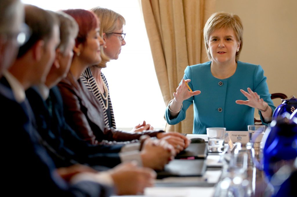 The Scottish Government Discuss Brexit At An Emergency Cabinet Meeting
