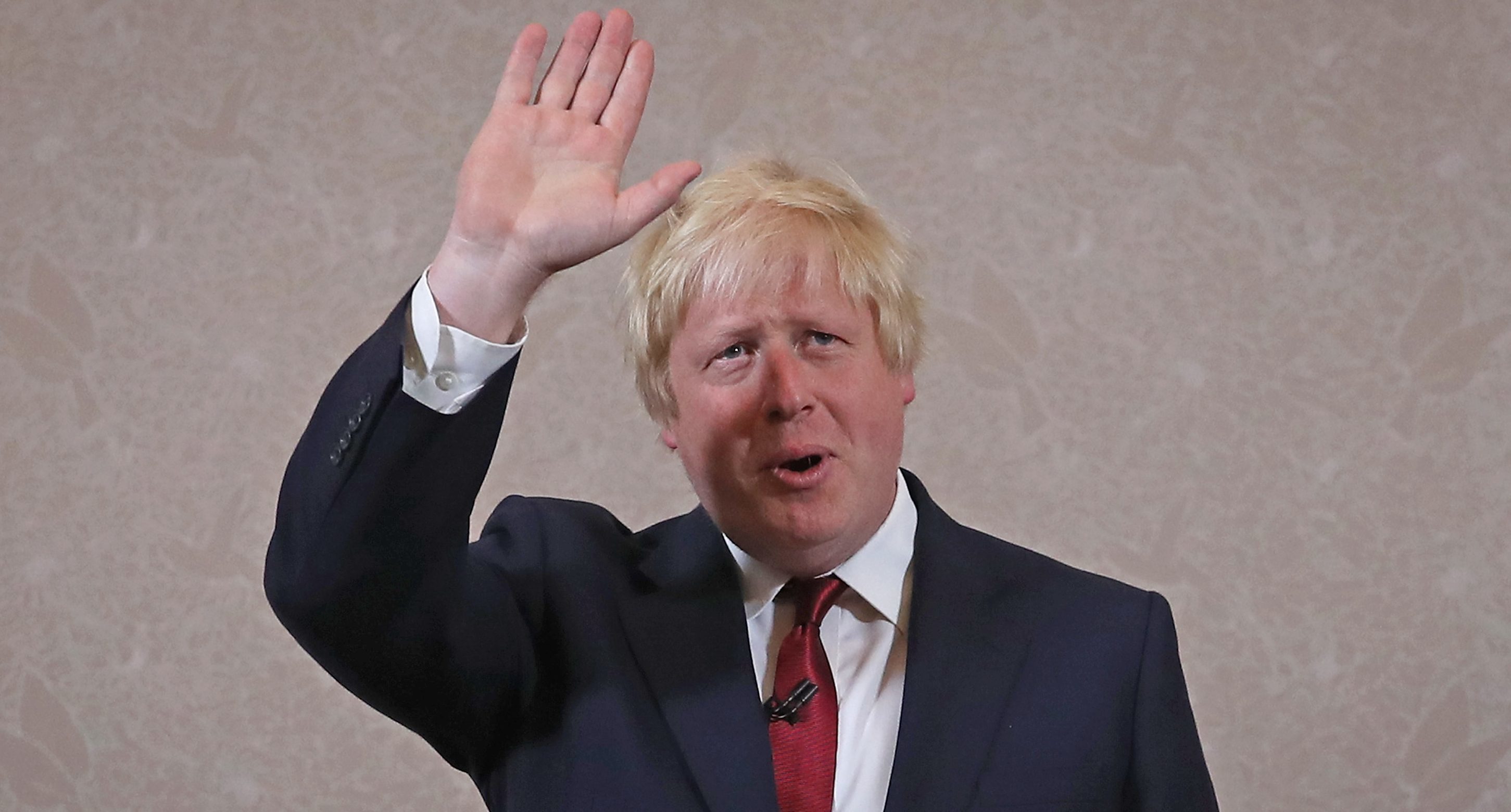 Not a wave goodbye - expect Boris to be back