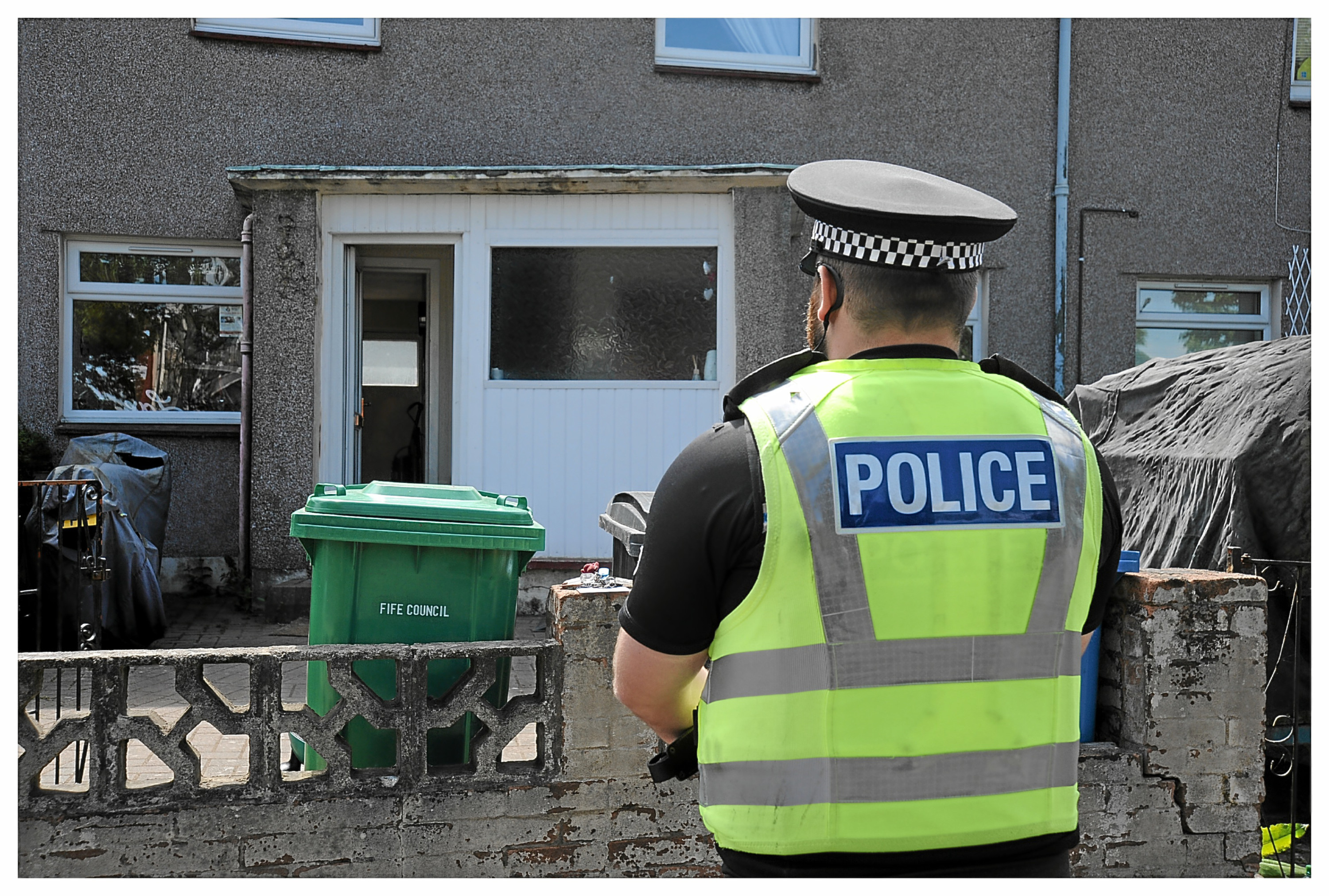 Police have stepped up patrols in Auchmuty