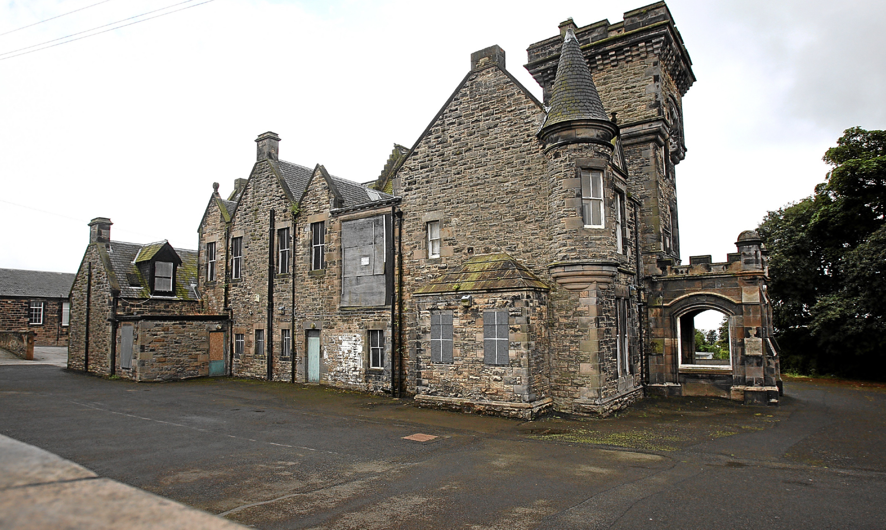 Viewforth High School in Kirkcaldy.