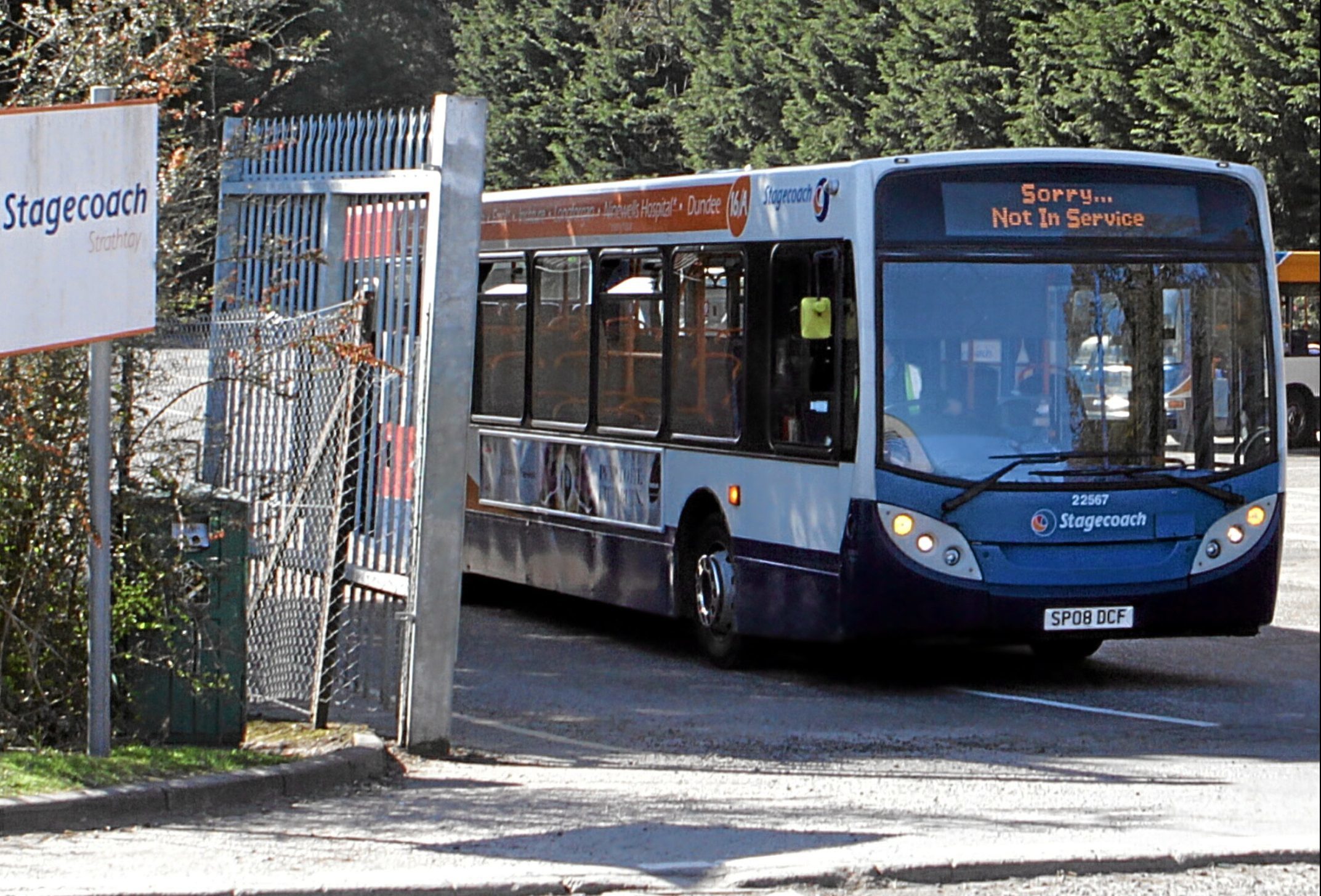 The Stagecoach depot on Smeaton Road is to close.