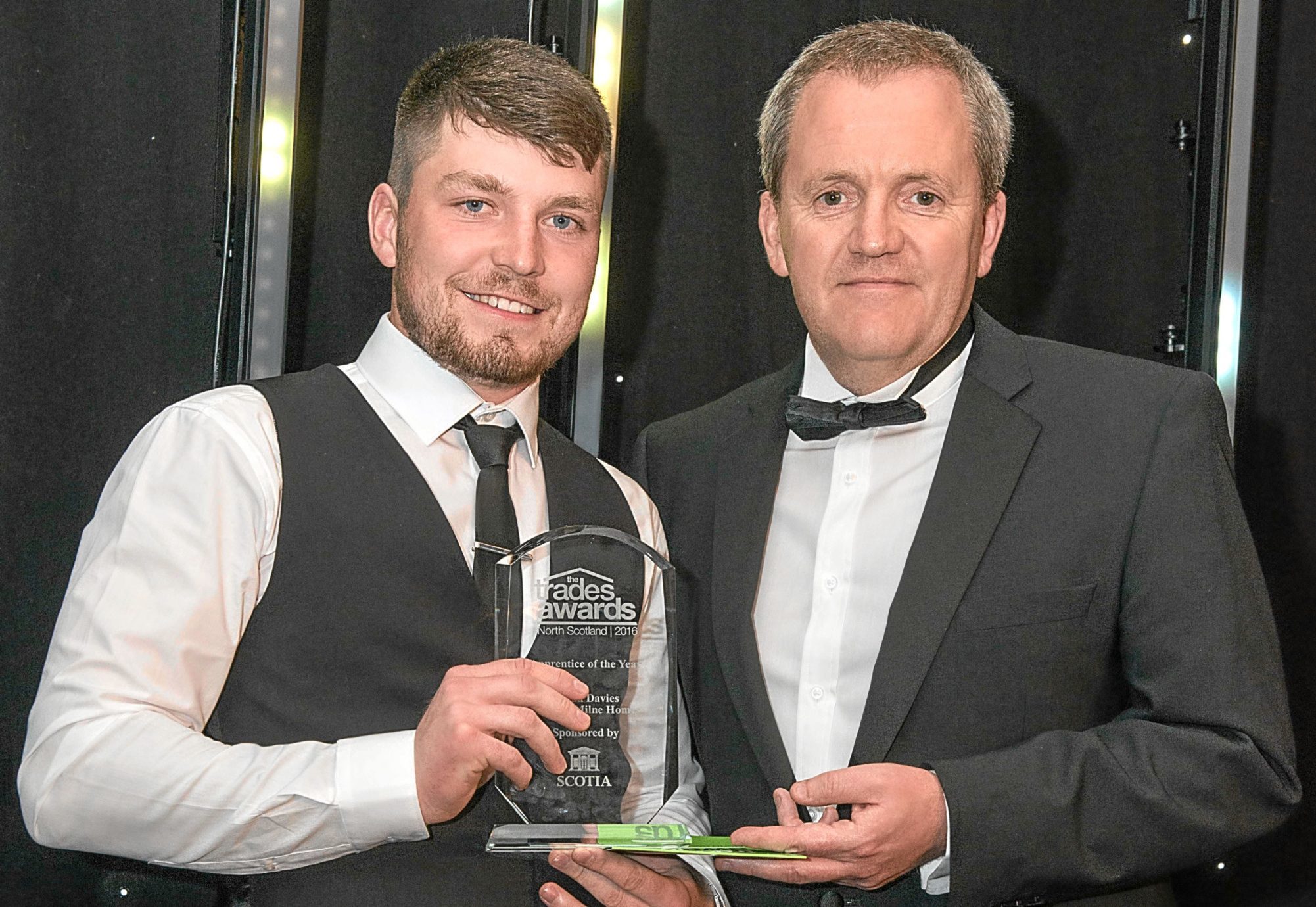 Shaun Davies was crowned Apprentice of the Year.