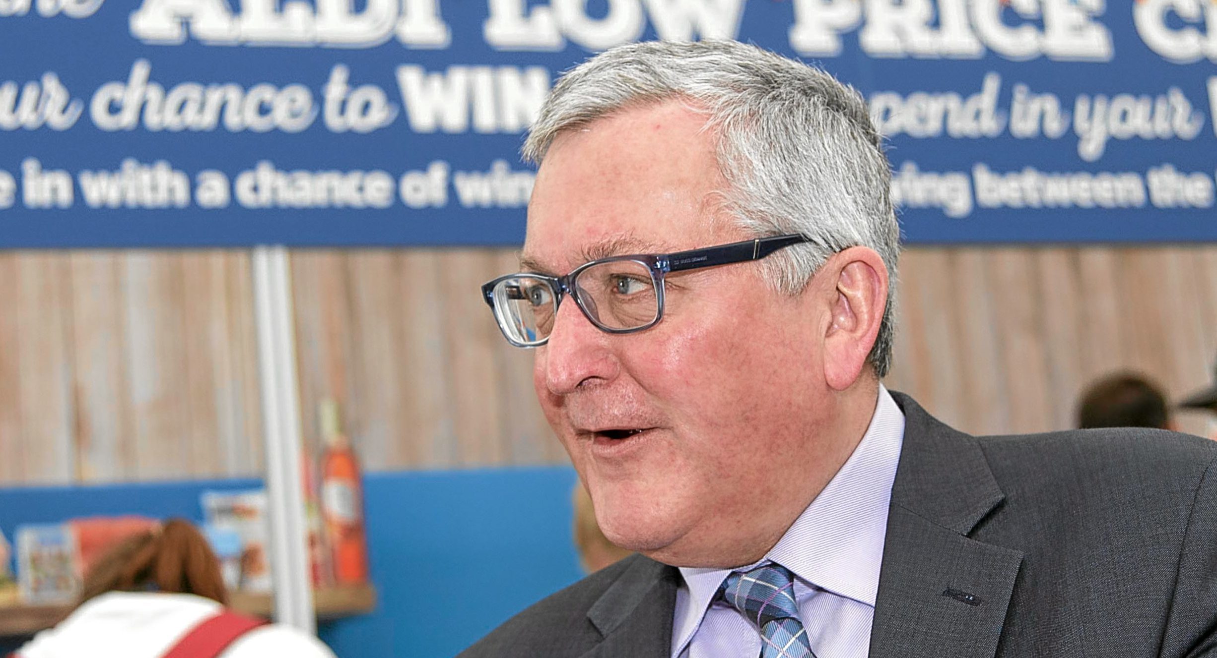 Fergus Ewing at the Royal Highland Show .