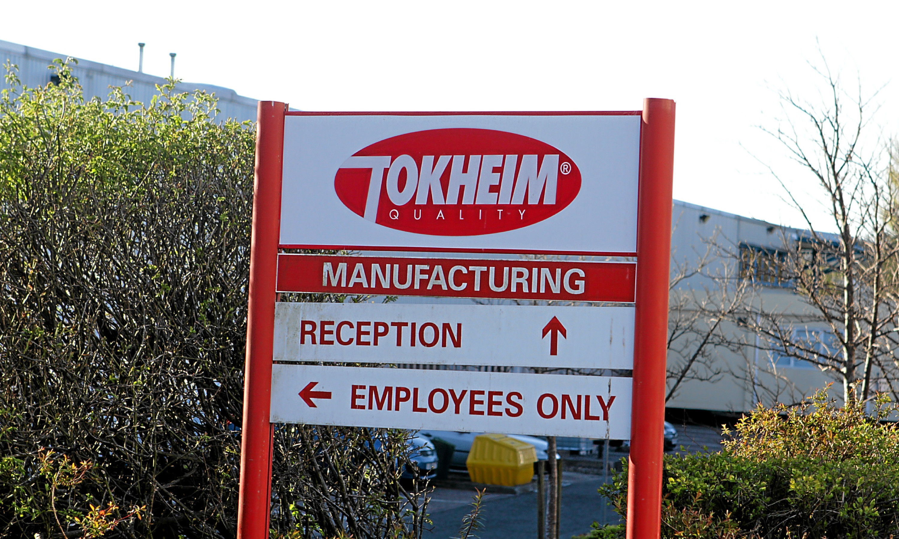 Tokheim's manufacturing plant at West Pitkerro Industrial Estate in Dundee