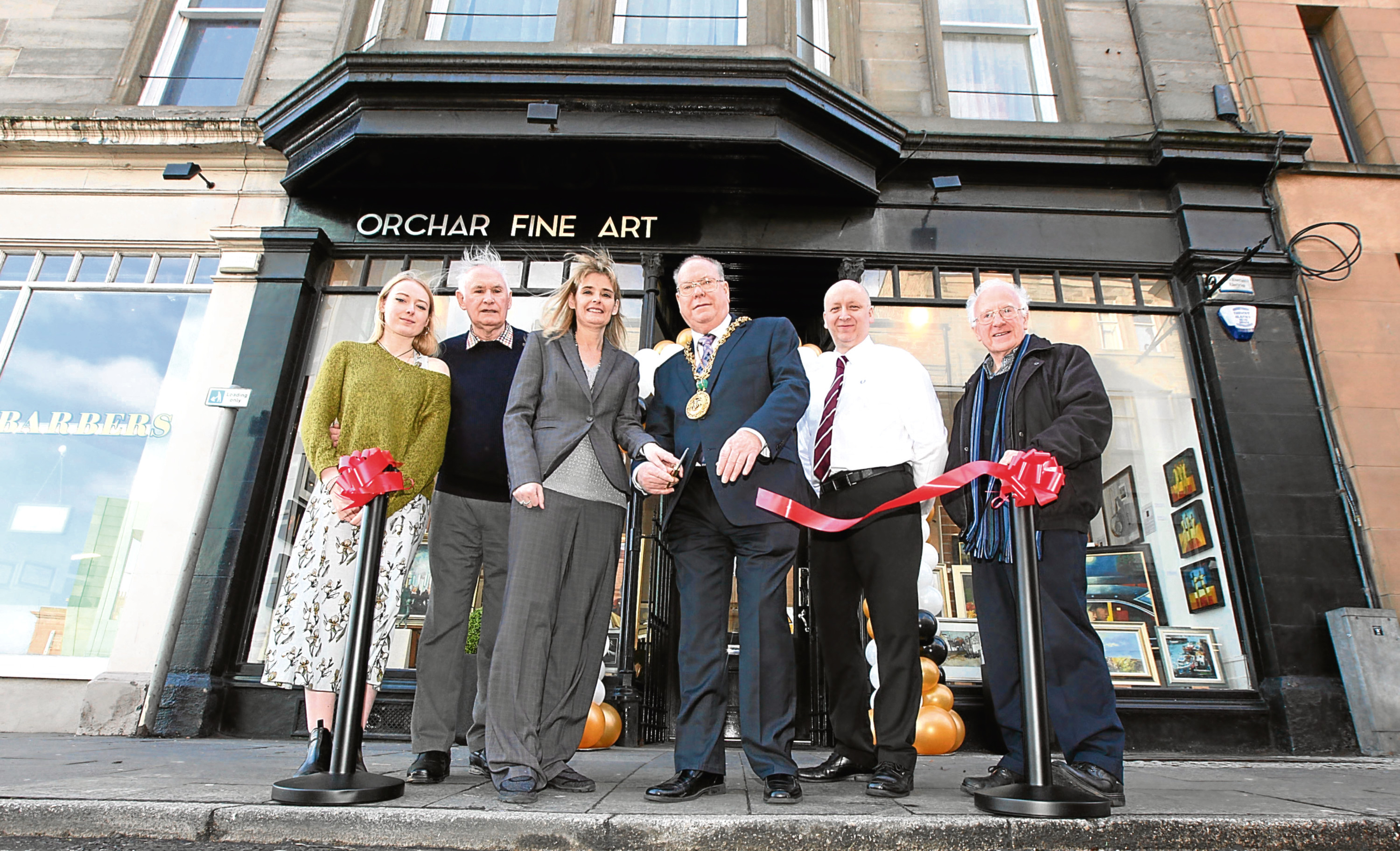 Lord Provost Bob Duncan opened the gallery in January.