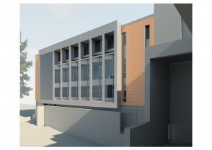 How the new facade might look