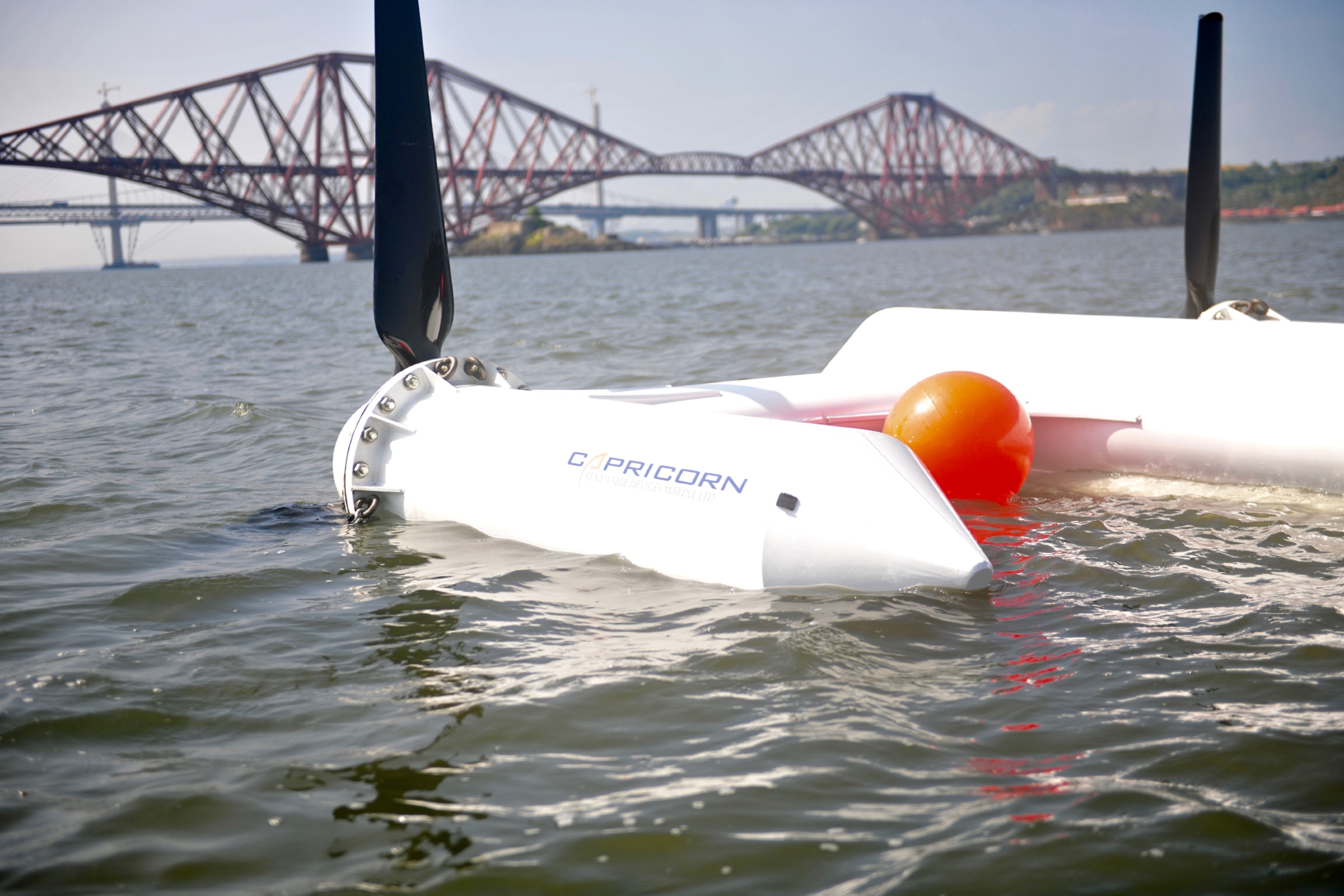 Capricorn prototype in the Firth of Forth.