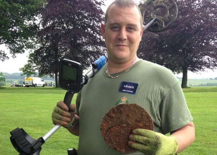 Danny Clifford with his find.