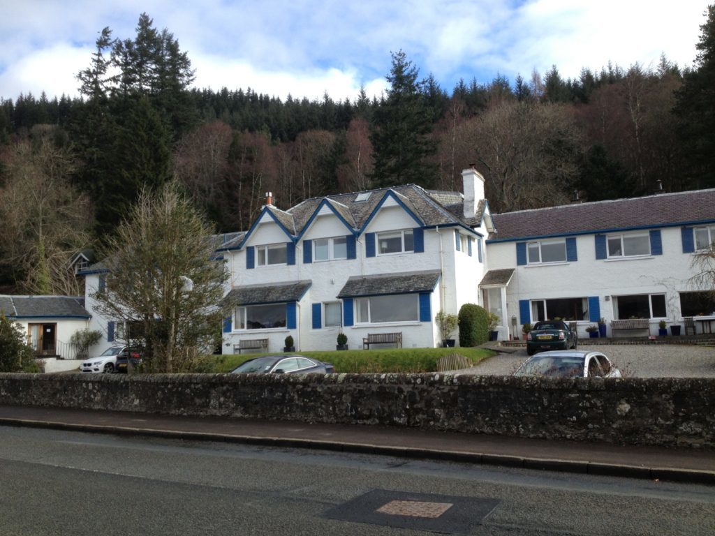 The Four Seasons Hotel in St Fillans.