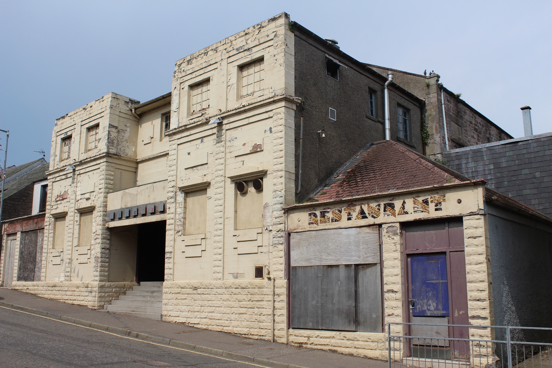 The former Flicks nightclub in Brechin.