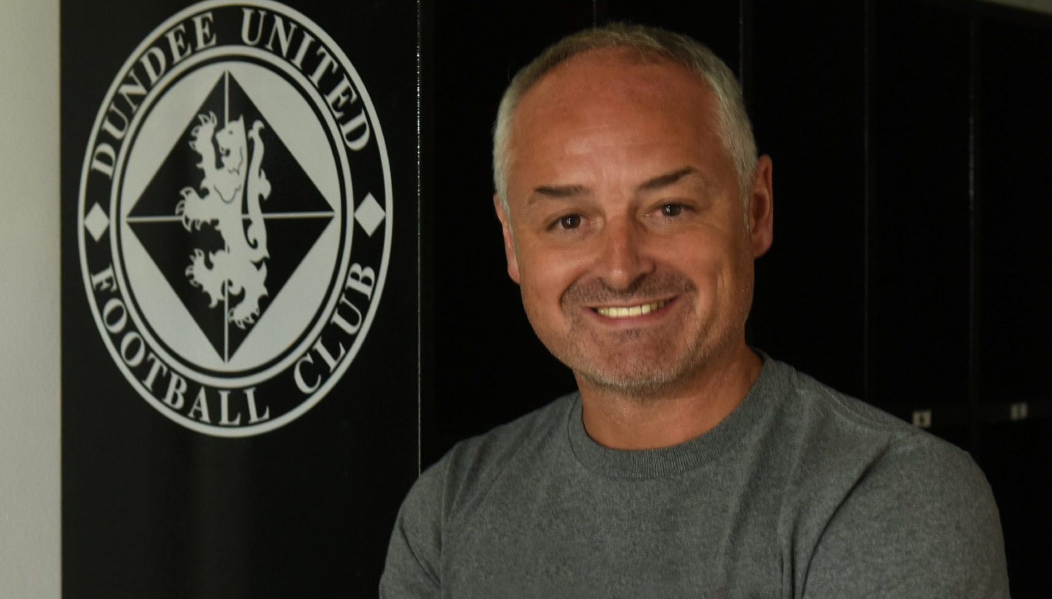 Ray McKinnon at the club's St Andrews training base.