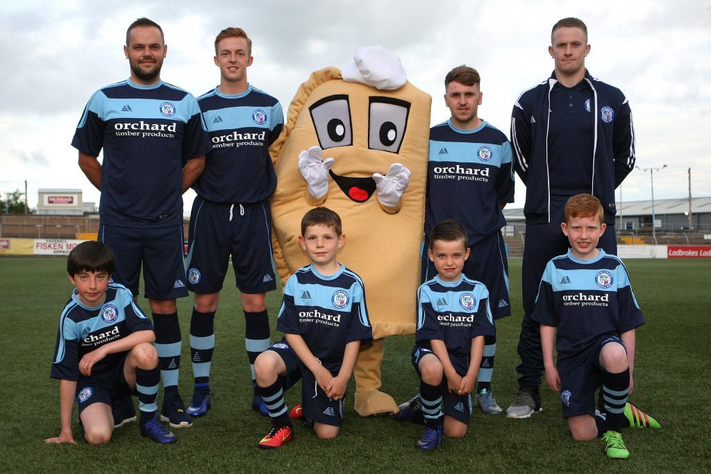 KMil_ForfarFC_KitLaunch_Mascot_StationPark_Forfar_240616