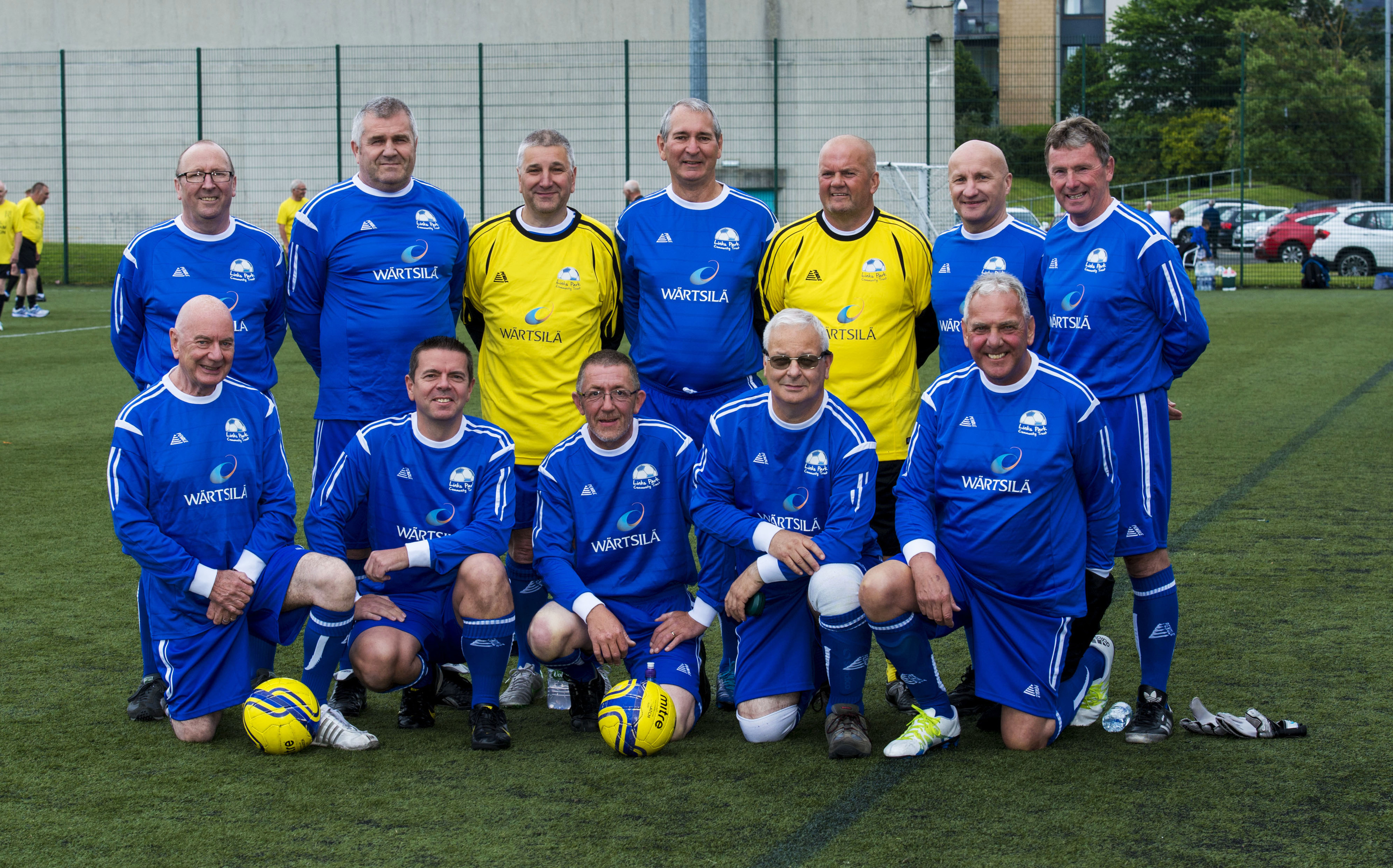 The victorious Montrose team.