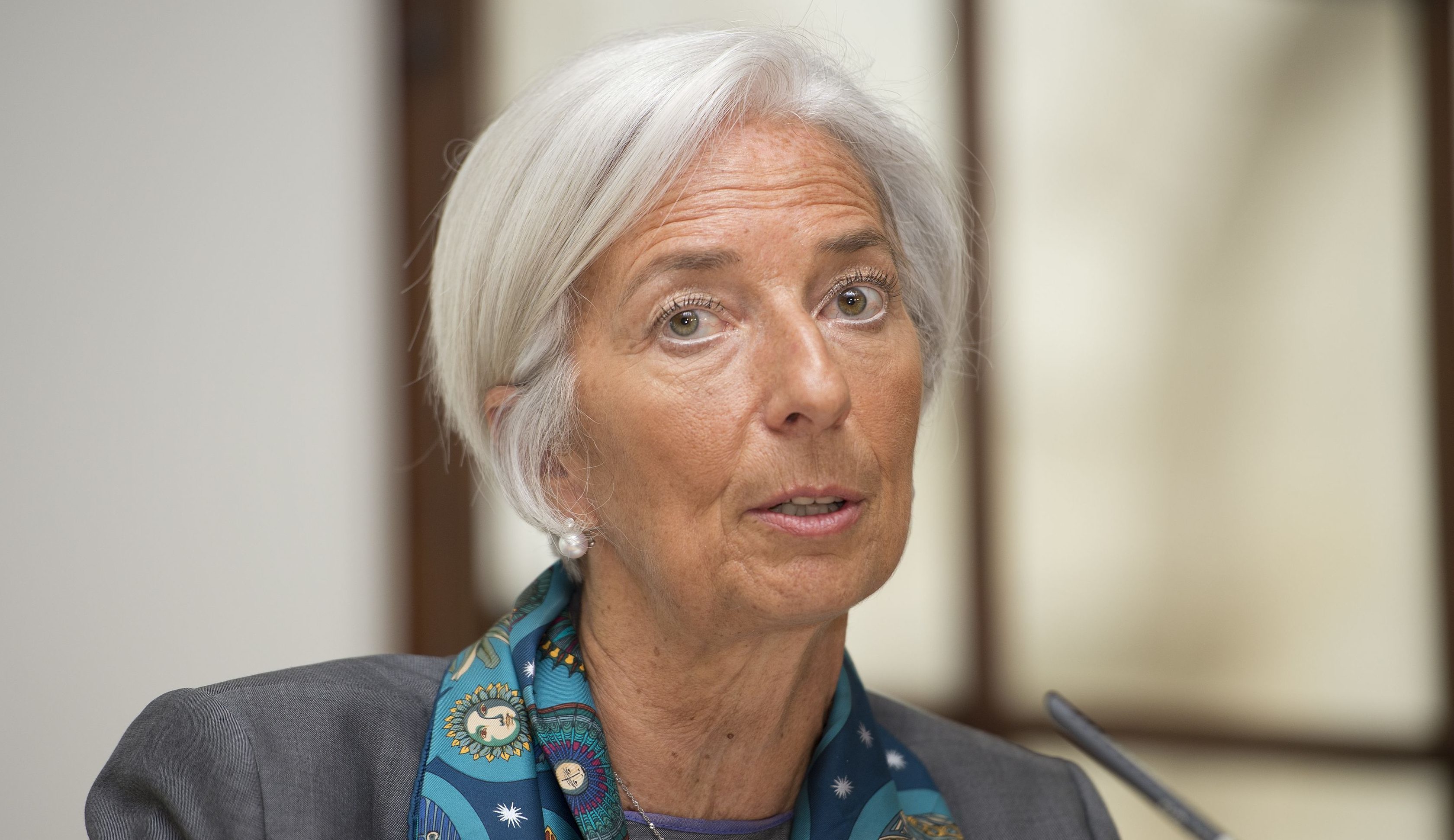 Christine Lagarde.