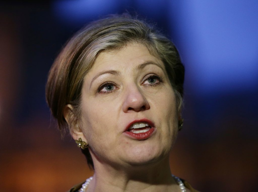 File photo dated 30/11/15 of Shadow Defence Secretary Emily Thornberry who has insisted that the UK needs to be in both the EU and Nato to stay safe. PRESS ASSOCIATION Photo. Issue date: Saturday May 28, 2016. After visiting Nato headquarters in Brussels, she said the Leave side were wrong to claim membership of the military alliance alone would ensure Britain's security. See PA story POLITICS EU Nato. Photo credit should read: Yui Mok/PA Wire