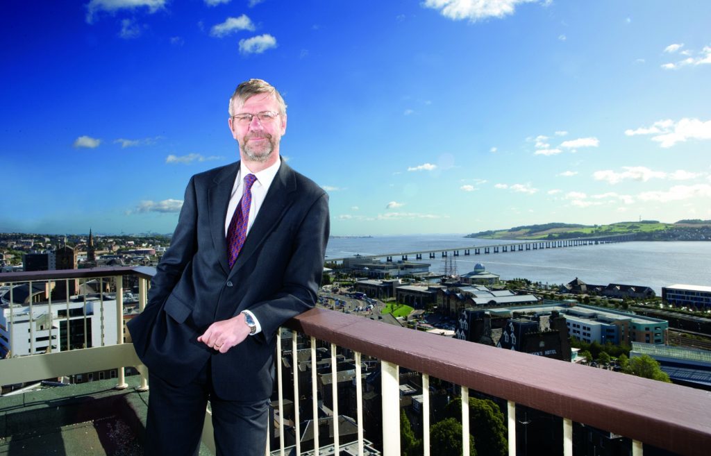 Professor Sir Pete Downes, Principal and Vice-Chancellor of Dundee University
