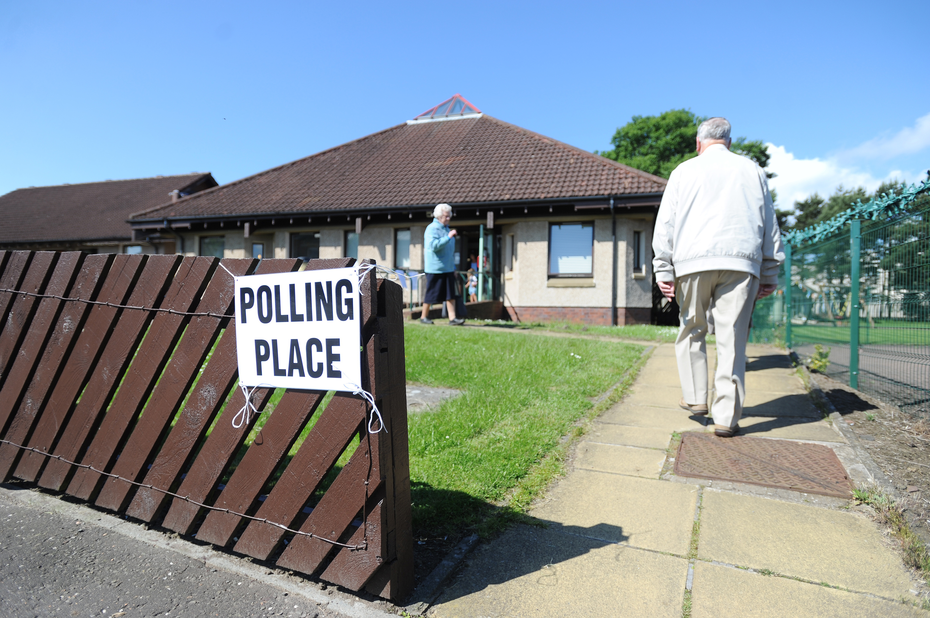 Lawton Road Sheltered Housing Complex, which was one of the polling places in Dundee.