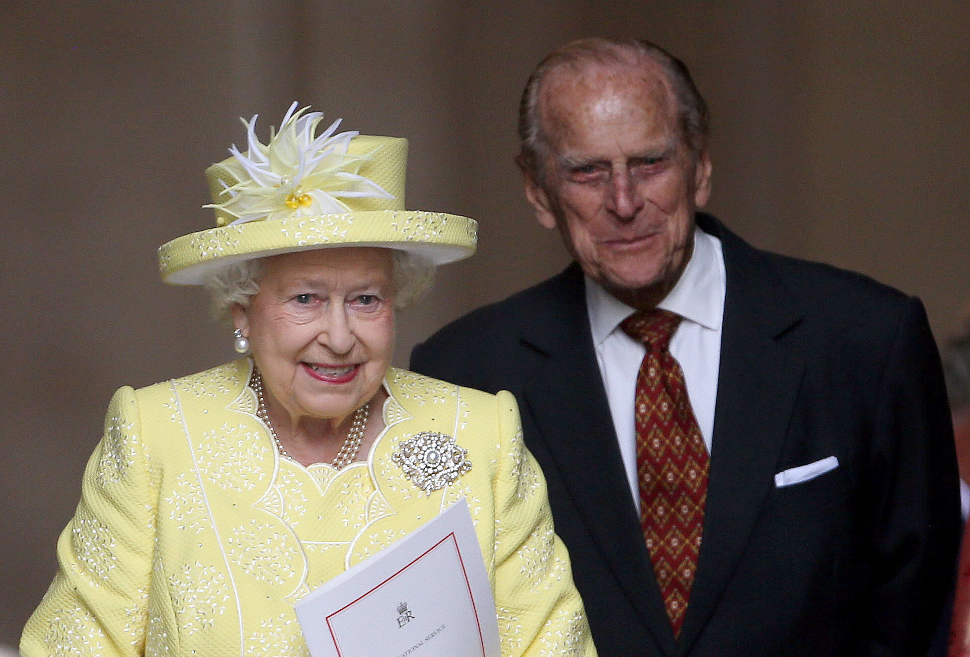 Queen Elizabeth II and the Duke of Edinburgh.