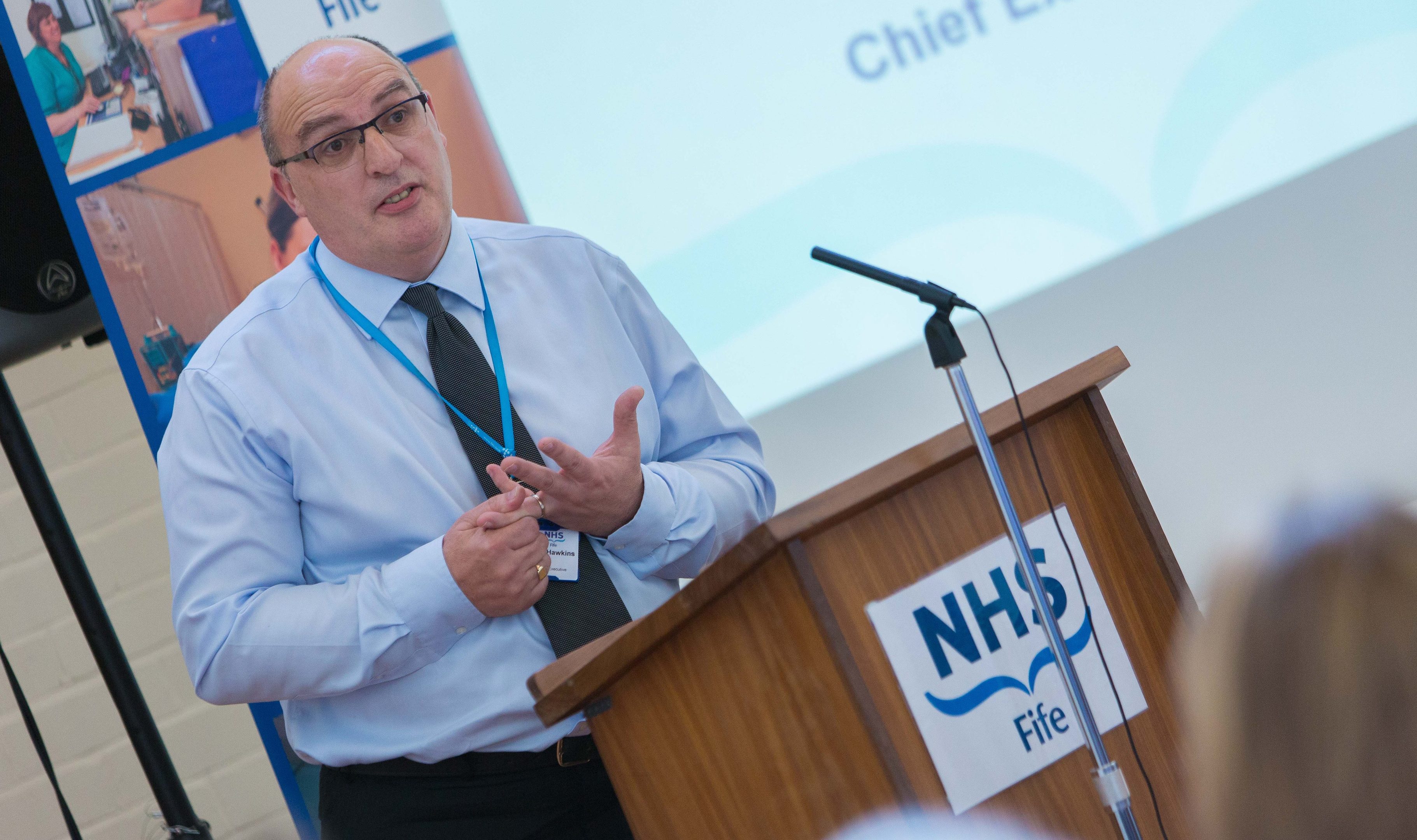 NHS Fife chief executive Paul Hawkins will lead NHS Highland