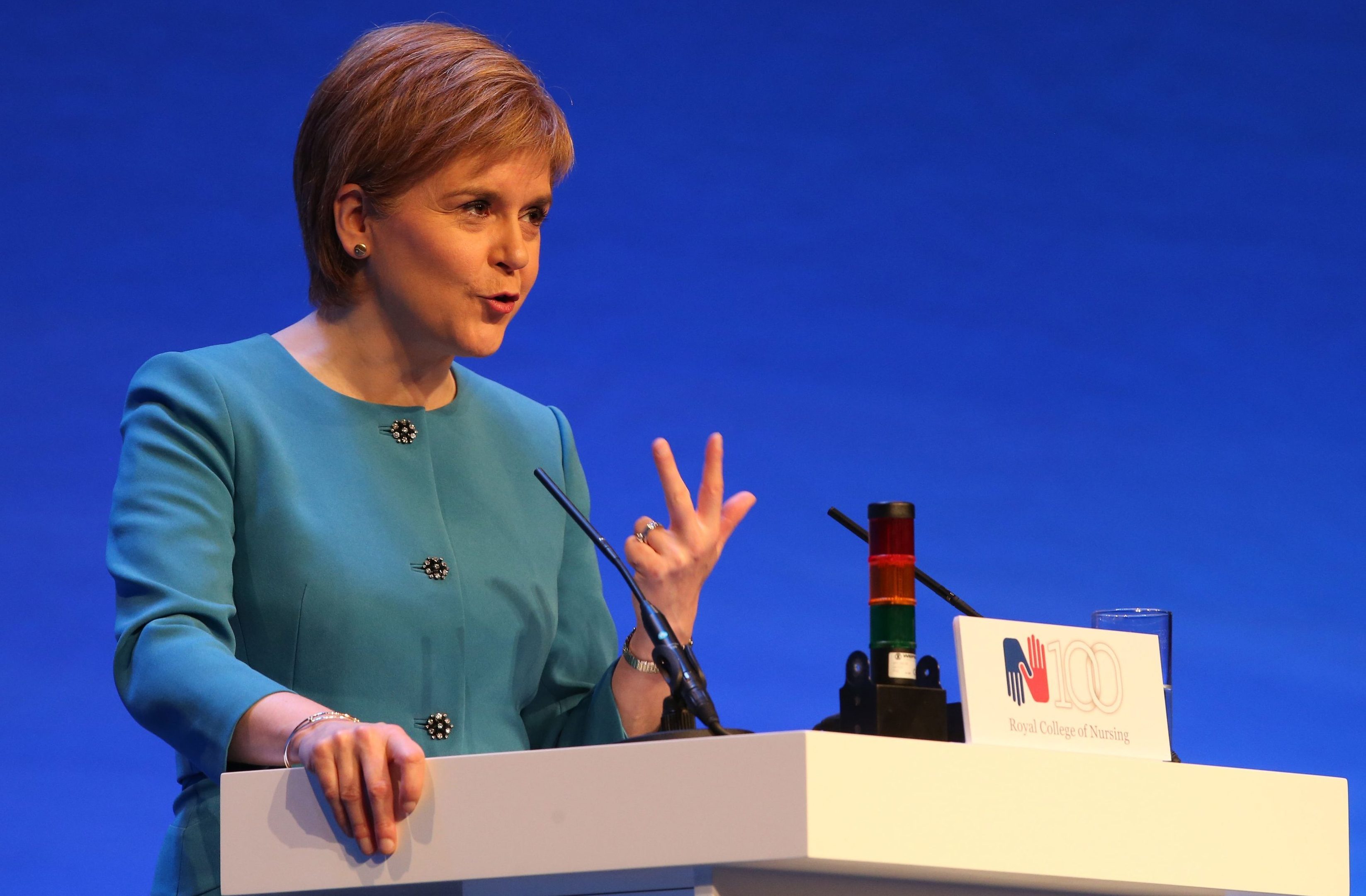 First Minister Nicola Sturgeon guaranteed to retain free tuition and bursaries for nursing and midwifery students in Scotland.