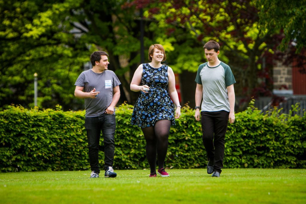 Picture shows (left to right) James McDonagh, Gemma McIntosh and Charlie Kleboe-Rogers. University of Dundee