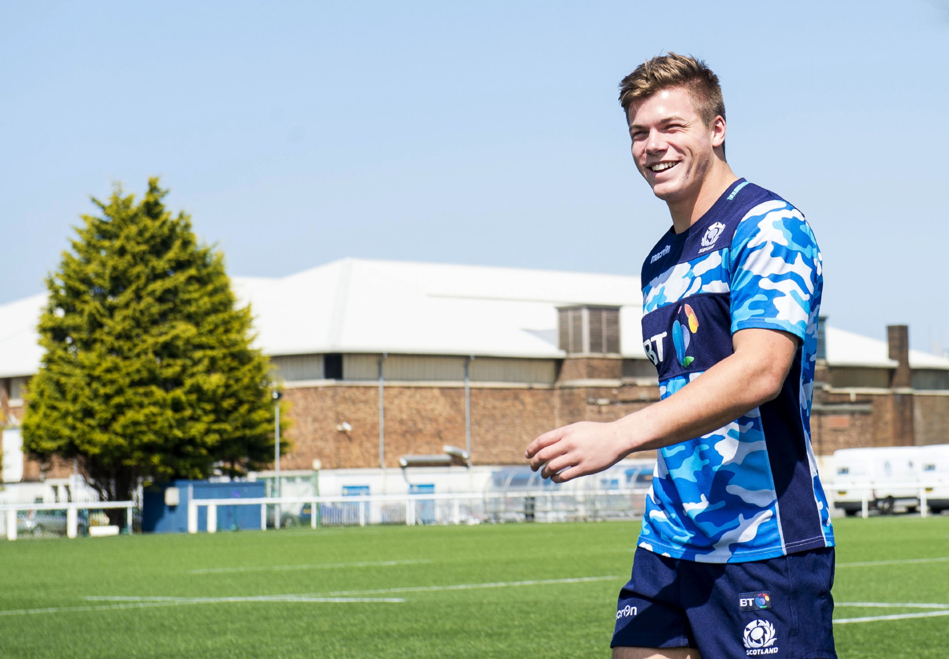 Huw Jones took no time to consider whether to join up with Scotland.