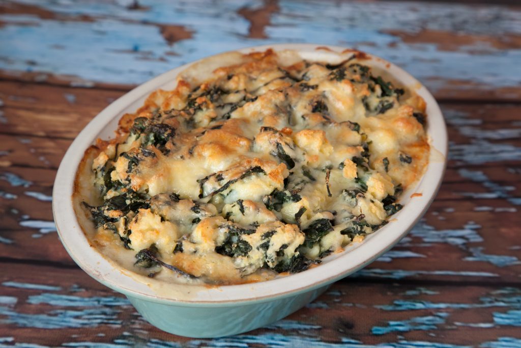 Salmon and Spinach Fish Pie