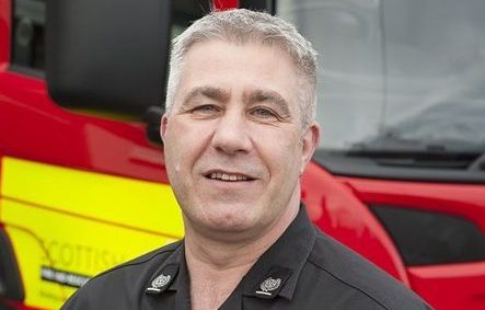 Perth and Kinross area fire manager Colin Grieve.
