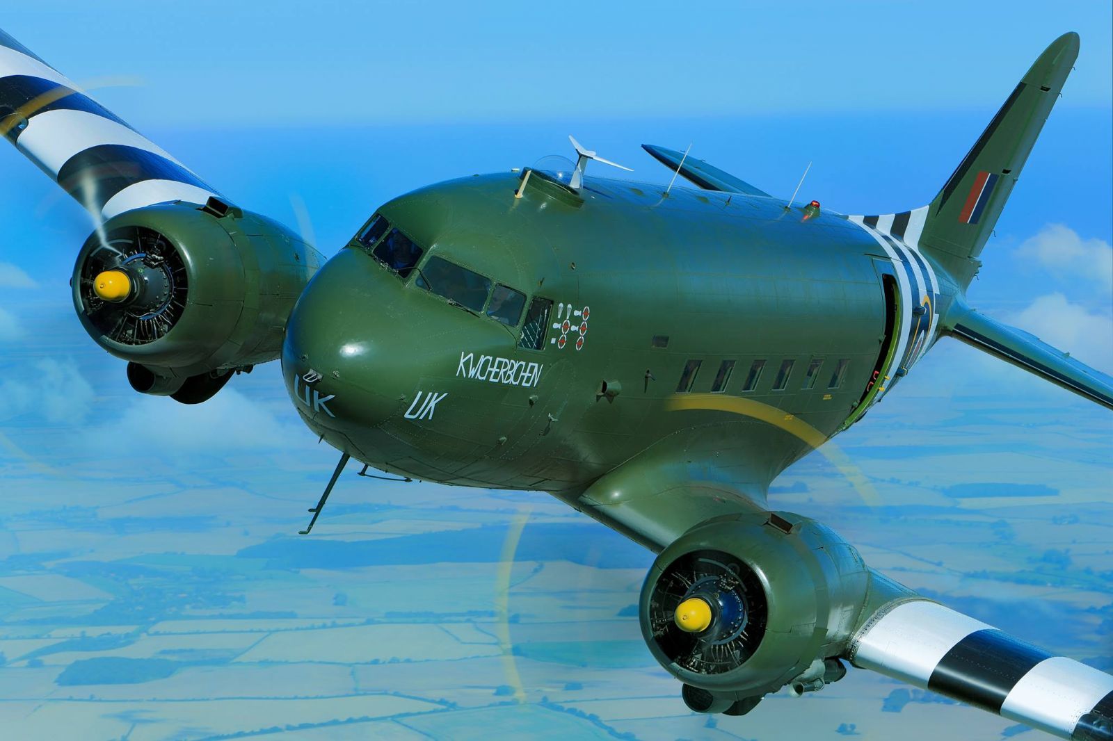 A safety inspection flagged up a malfunction in the Dakota aircraft.