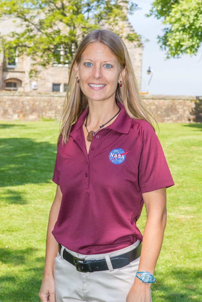 NASA space scientist Dr Sue Lederer at St Andrews University