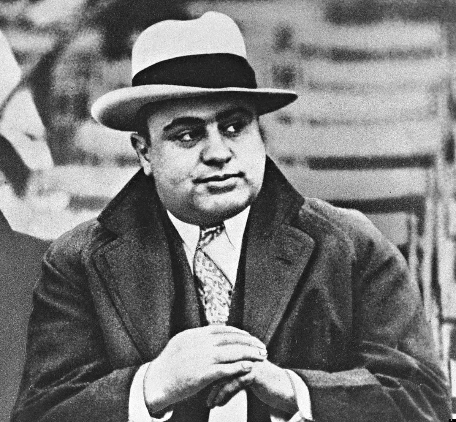 A 1931 photograph of Al "Snorky" Capone.