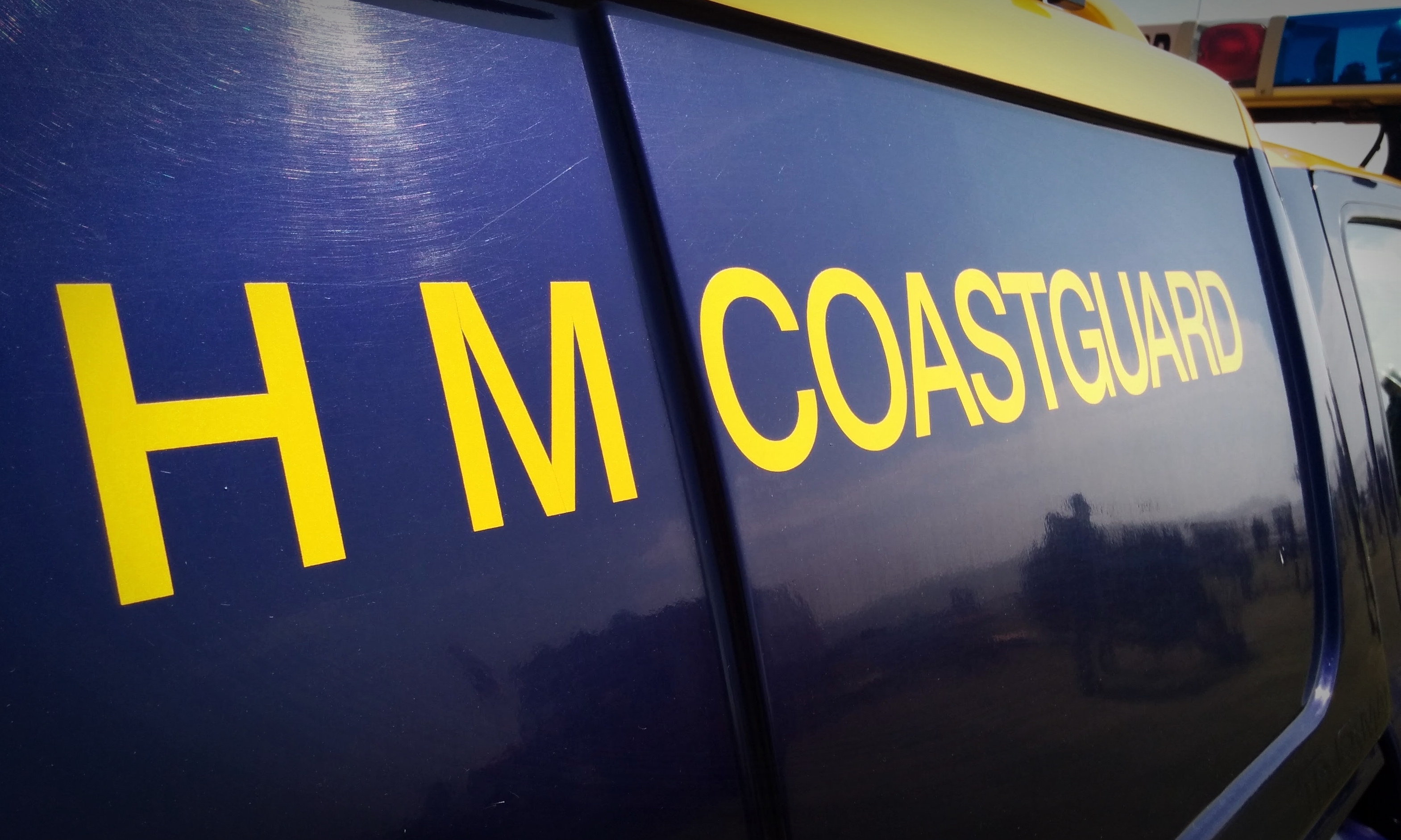 HM Coastguard were called